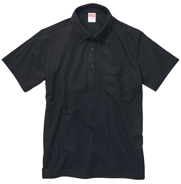 5.3オンス ドライカノコ ユーティリティー ポロシャツ(ボタンダウン)(ポケット付)（5051-01）