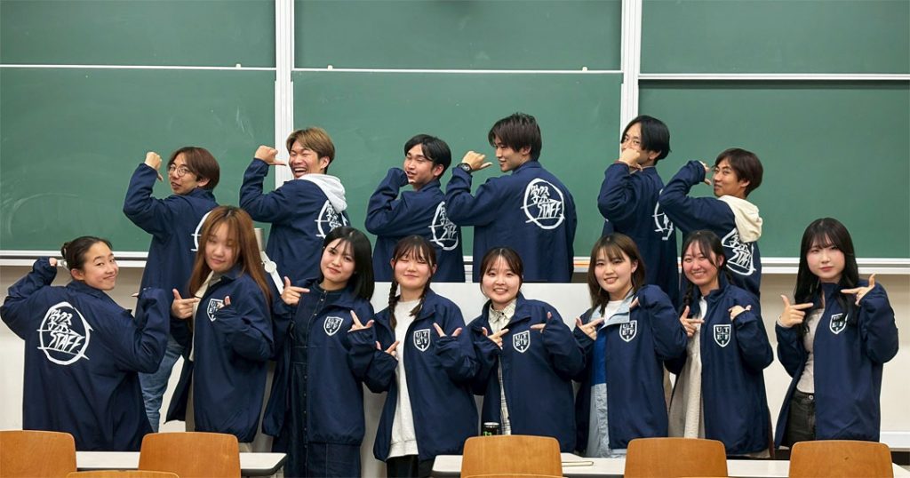 オリジナルジャケット　プリント　学園祭スタッフ用