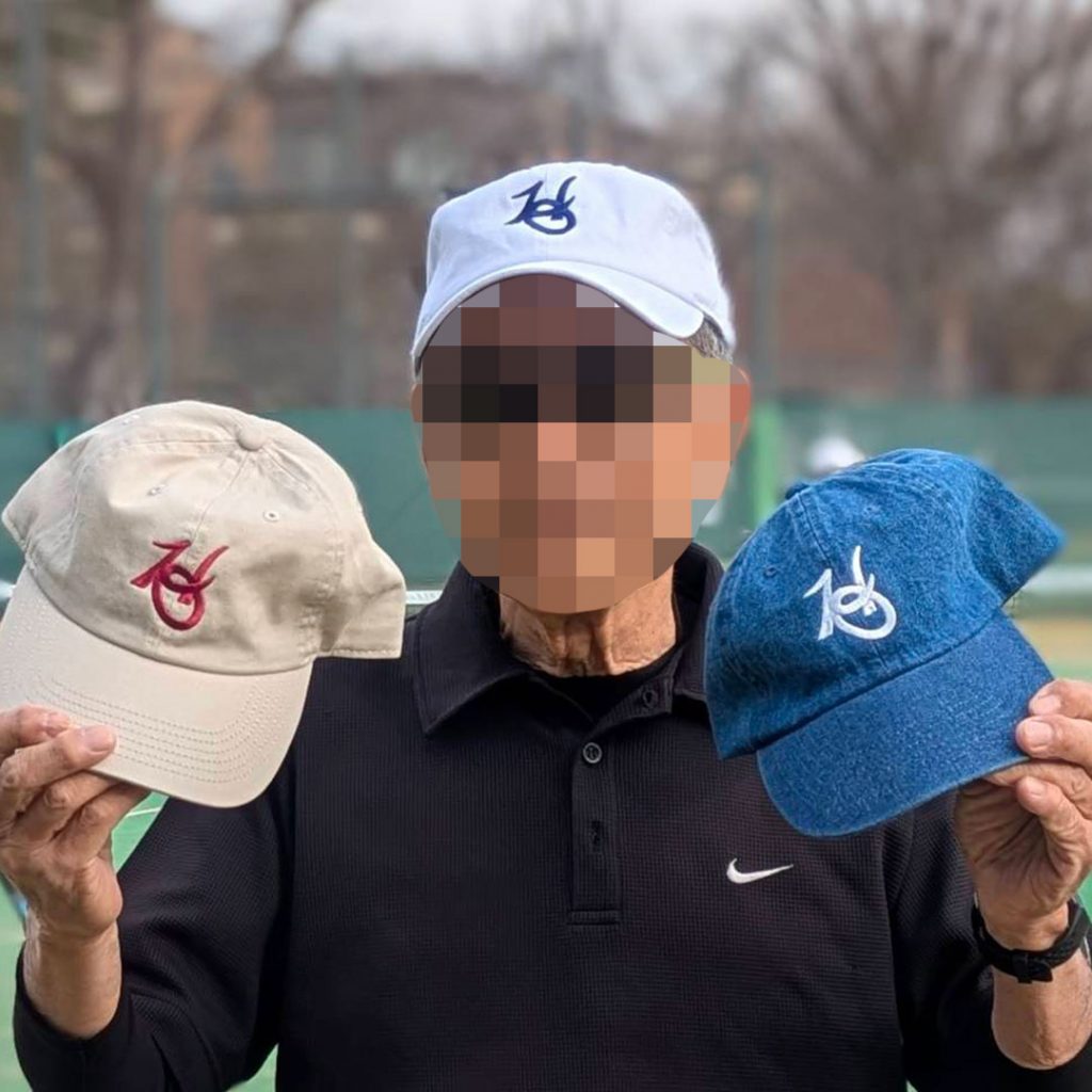 オリジナルキャップ刺繍